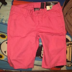 Pink shorts
